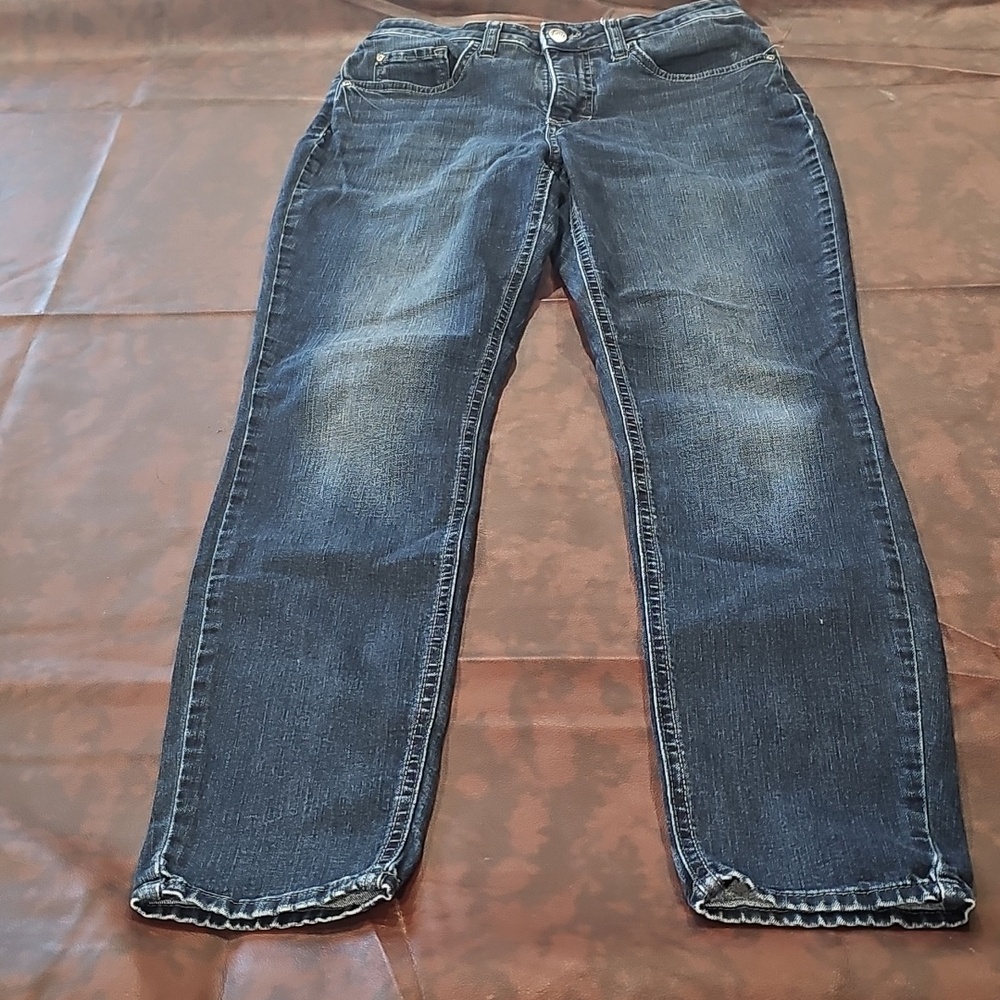 N Blue Lee Riders Jeans Sz 8medium